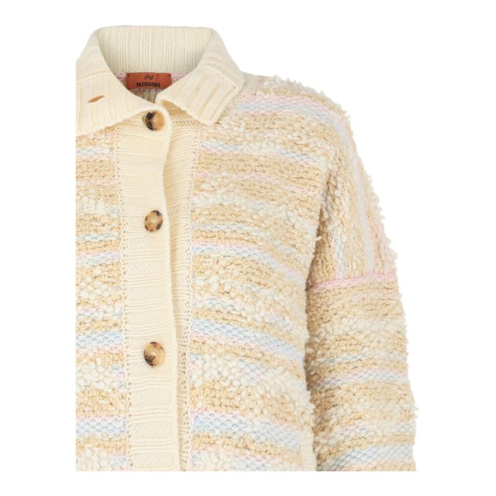 M Missoni Wool-Blend Fleece Cardigan Multi Womens - Picture 3 of 3